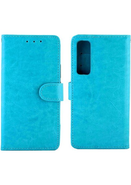 Huawei Nova 7 5g Kickstand Darbeye Manyetik Kapatma Kartı Için Flip Case (Yurt Dışından)