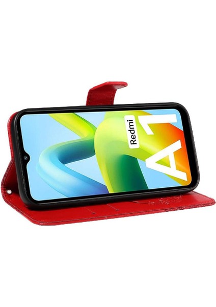 Xiaomi Redmi A1 Için Flip Case Yüksek Kalite Deri Ayrılabilir El Kayışı (Yurt Dışından) modelleri