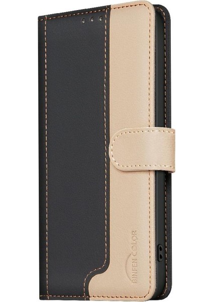 IPhone 15 Için Flip Case Pro Kickstand Flip Folio Rfıd Engelleme Darbeye (Yurt Dışından)