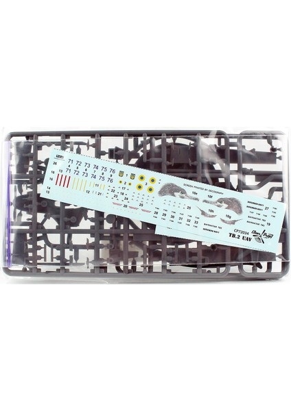 Clear Prop Models 72034 1/72 Ölçek, Tb.2 Uav Ukrayna Donanmas, Silahlı Insansız Hava Aracı, Plastik Model Kiti fiyatları