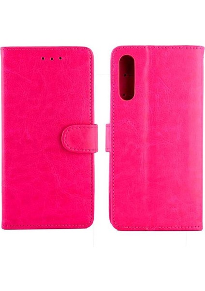 Onur 9x Pro Kart Tutucu Manyetik Kapatma Pu Deri Için Flip Case (Yurt Dışından)