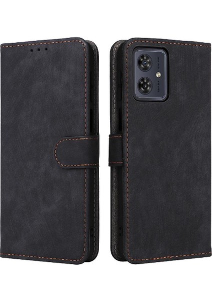 Motorola Moto G54 5g Rfıd Engelleme Flip Folio Cüzdan Manyetik Pu (Yurt Dışından)