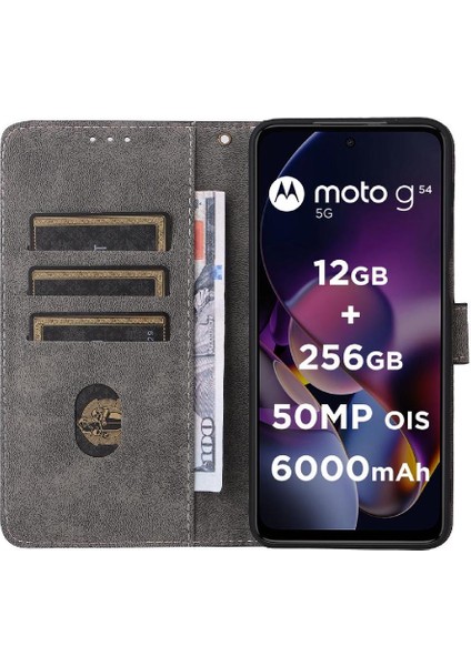 Motorola Moto G54 5g Rfıd Engelleme Flip Folio Cüzdan Manyetik Pu (Yurt Dışından) fiyatları