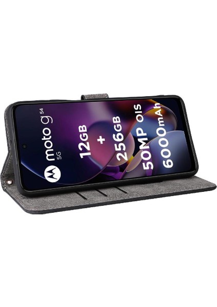 Motorola Moto G54 5g Rfıd Engelleme Flip Folio Cüzdan Manyetik Pu (Yurt Dışından) fırsatları