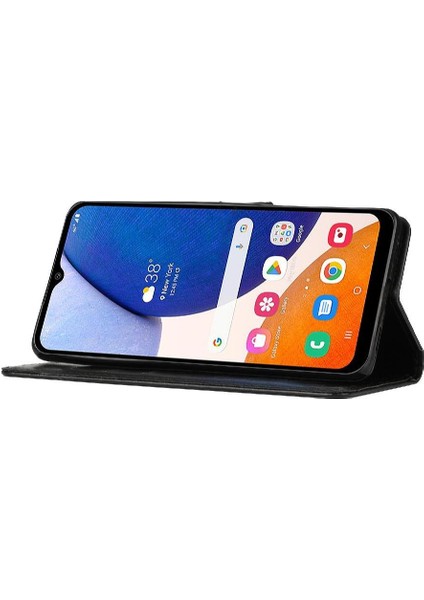 Samsung Galaxy S24 Fe Kart Tutucu Için Flip Case Pu Deri Kickstand Bilek (Yurt Dışından)