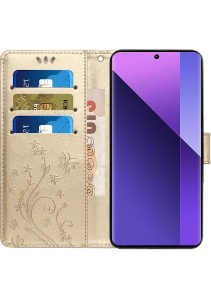 Onur Için Flip Case 200 Pro Bilek Kayışı Manyetik Kapatma Kart Tutucu Pu (Yurt Dışından)