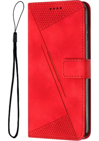 Onur 200 Lite Kickstand Kart Ekleme Pu Deri Cüzdan Için Flip Case (Yurt Dışından)