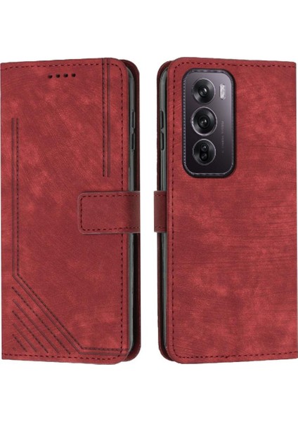 Oppo Oppo 12 Pro 5g Pu Deri Kart Ekleme Cüzdan Için Flip Case (Yurt Dışından)