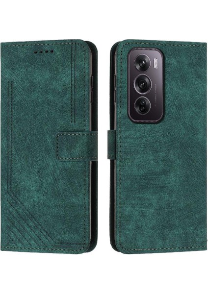 Oppo Oppo 12 Pro 5g Pu Deri Kart Ekleme Cüzdan Için Flip Case (Yurt Dışından)