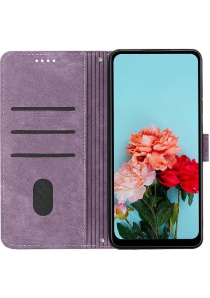 Oppo Oppo 12 5g Cüzdan Kickstand Kart Ekleme Pu Deri Için Flip Case (Yurt Dışından) fiyatları