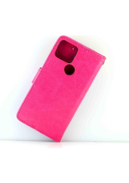Google Piksel 5 Manyetik Kapatma Kart Tutucu Pu Deri Için Flip Case (Yurt Dışından)