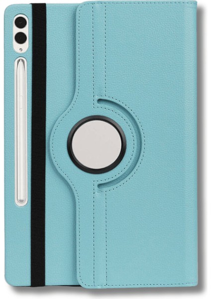 Galaxy Tab S9 Fe Plus 12,4 Inç Uyumlu Fuchsia 360 Dönebilen Kalemlikli Standlı Kılıf