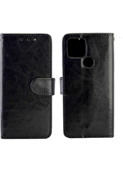Google Piksel 4A 5g Kickstand Manyetik Kapatma Darbeye Pu Için Flip Case (Yurt Dışından)