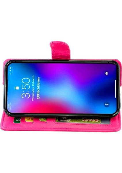 IPhone 12 Için Flip Case Pro Max Darbeye Pu Deri Manyetik Kapatma (Yurt Dışından)