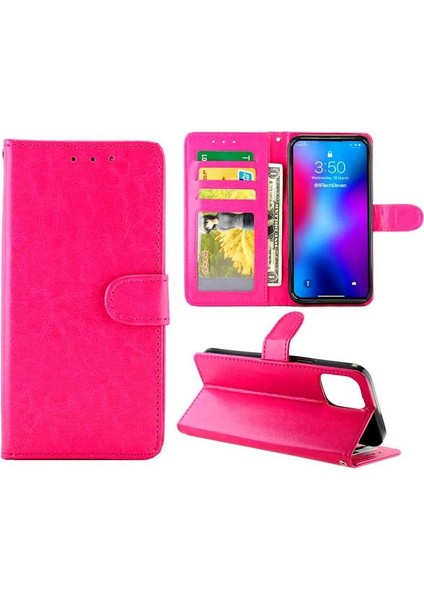 IPhone 12 Için Flip Case Pro Max Darbeye Pu Deri Manyetik Kapatma (Yurt Dışından)
