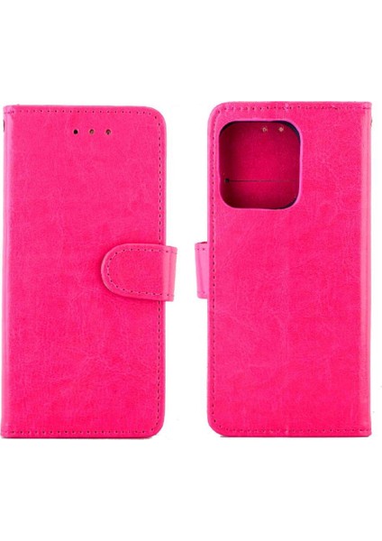 IPhone 14 Için Flip Case Pro Kickstand Kart Tutucu Pu Deri Manyetik (Yurt Dışından)