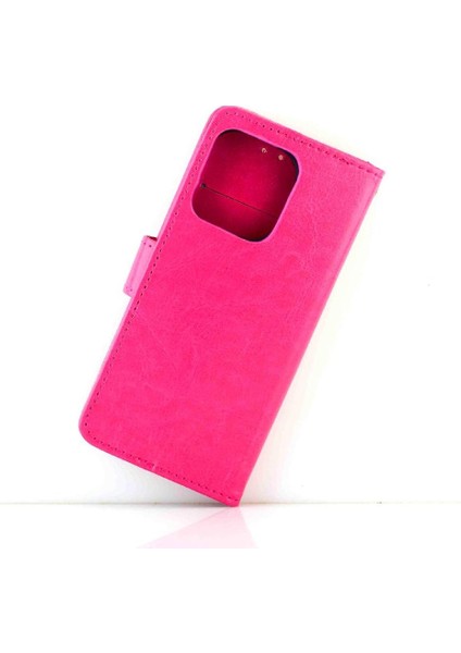 IPhone 14 Için Flip Case Pro Kickstand Kart Tutucu Pu Deri Manyetik (Yurt Dışından)