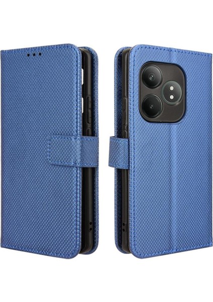 Realme Gt 6 Kickstand Kapak Kart Tutucu Manyetik Cüzdan Için Kılıf (Yurt Dışından) indirimleri