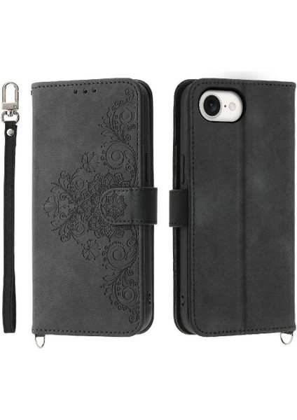 IPhone Se 4 Darbeye Dayanıklı Kabartmalı Çoklu Kredi Kartı Yuvaları Için Flip Case (Yurt Dışından)