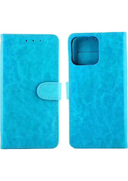 IPhone 14 Için Flip Case Pro Max Darbeye Manyetik Kapatma Pu Deri (Yurt Dışından)