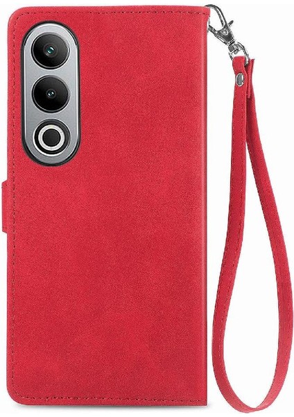 Oneplus Nord Ce4 Çok Renkli Flip Fermuar Tarzı Cüzdan Yuvası Için Flip Case (Yurt Dışından)