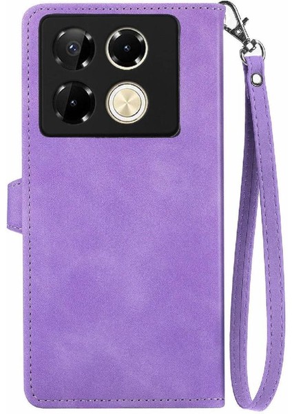Infinix Not 40 Pro 4g Iş Çoklu Kart Yuvası Cüzdan Flip Için Flip Case (Yurt Dışından)