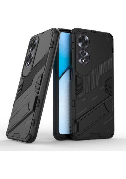Oppo A60 4g Kickstand Koruyucu Kapak Için Kılıf Sağlam Askeri (Yurt Dışından)