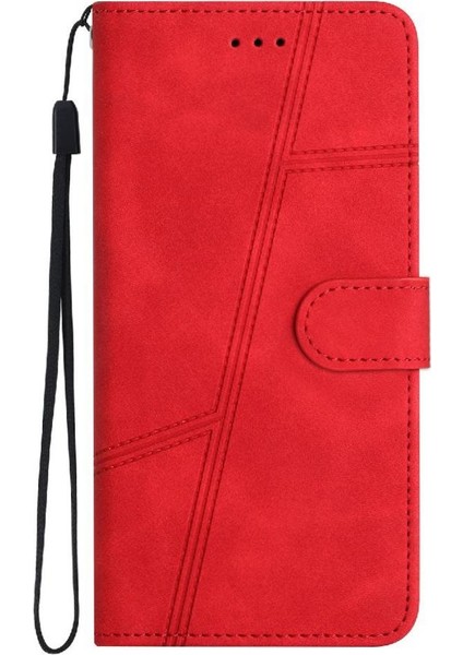 Samsung Galaxy S7 Kenar Cüzdan Için Flip Case Pu Deri Bilek Kayışı Tam (Yurt Dışından)
