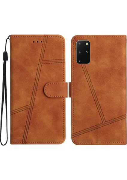 Samsung Galaxy S20 Artı Bilek Kayışı Için Flip Case Kart Yuvaları Tutucu Tam (Yurt Dışından)