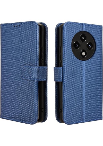 Oppo A3 Pro 5g Kickstand Kart Tutucu Manyetik Cüzdan Kapak Için Kılıf (Yurt Dışından)