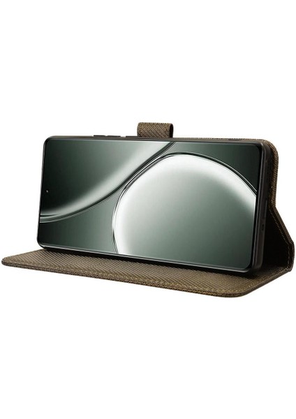 Realme Gt 6/realme Gt 6t Manyetik Cüzdan Kart Tutucu Kickstand Için Kılıf (Yurt Dışından)