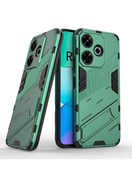 Xiaomi Redmi Için Kılıf 13 4g Sağlam Askeri Kickstand Koruyucu Kapak (Yurt Dışından)