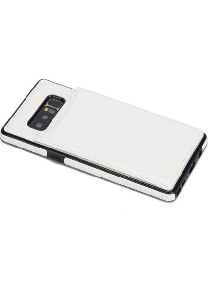 Samsung Galaxy Note8 Kickstand Kart Yuvaları ile Pu Deri Cüzdan Kılıf (Yurt Dışından)