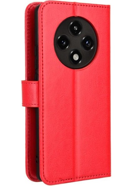 Oppo A3 Pro 5g Için Kılıf Manyetik Cüzdan Kapak Çevirin Kart Tutucu (Yurt Dışından)