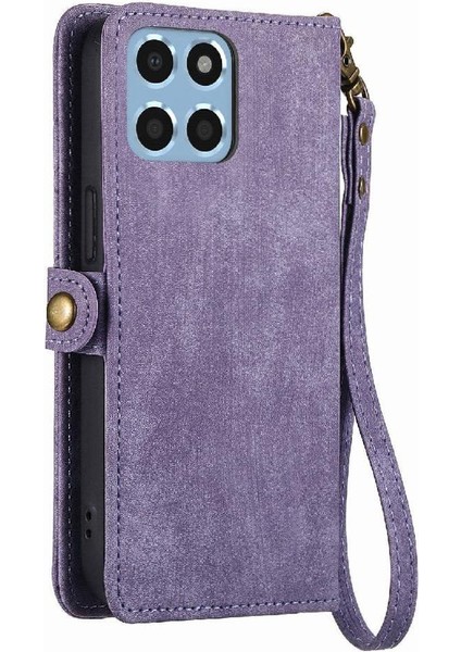 Onur X8 5g Için Flip Case Kapak Darbeye Cüzdan Deri Kılıf (Yurt Dışından)