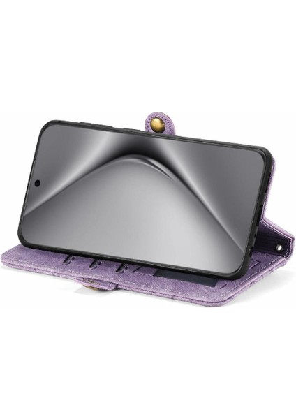 Huawei Pura 70 Pro Için Flip Case Artı Darbeye Deri Kılıf Kapak Çevirin (Yurt Dışından)