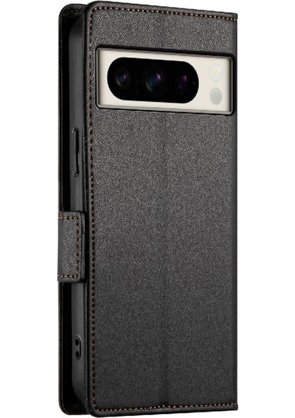 Google Piksel 8 Pro Kart Yuvaları Için Flip Case Cüzdan Günlük Kullanım Iş Çevirme (Yurt Dışından)