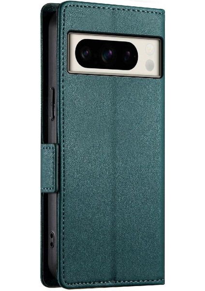 Google Piksel 8 Pro Kart Yuvaları Için Flip Case Cüzdan Günlük Kullanım Iş Çevirme (Yurt Dışından)