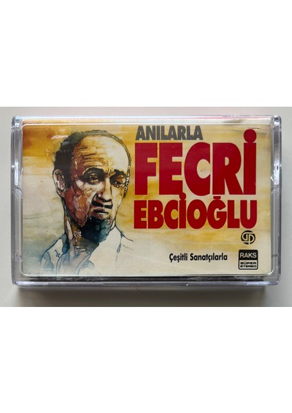 Anılarla Fecri Ebcioğlu Kaset (Orjnal Dönem Kağıt Baskı Kaset)