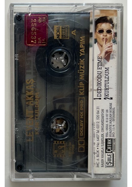 Levent Akkaş Kurtuldum Kaset (Orjnal Dönem Baskı Kaset) fiyatları