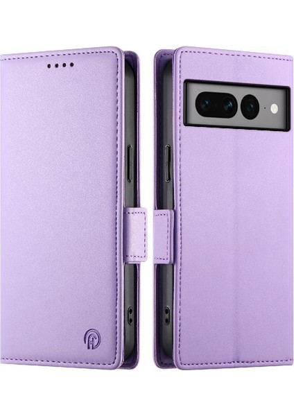 Google Piksel 7 Pro Cüzdan Kart Yuvaları Için Flip Case Iş Günlük Kullanım Flip (Yurt Dışından)