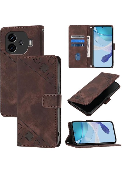 Vivo Iqoo Case 5g Manyetik Deri Kart Tutucu Cüzdan Flip Kapak Için Kılıf (Yurt Dışından)