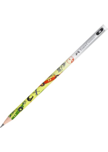 Araba Desenli Kurşun Kalem 2b 16879