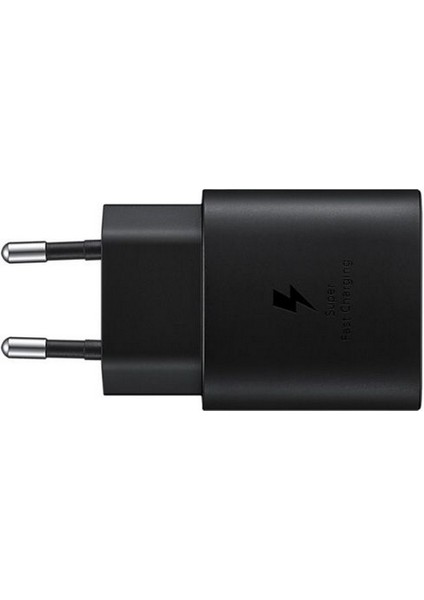 USB Type C EP-TA800X Tip C 25 W Uyumlu Hızlı Şarj Aleti 2 Yıl Resmi Distribütör Garantili Siyah