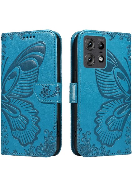 Motorola Kenar 50 Pro 5g Yüksek Kalite Deri Kredi ile Flip Case (Yurt Dışından)