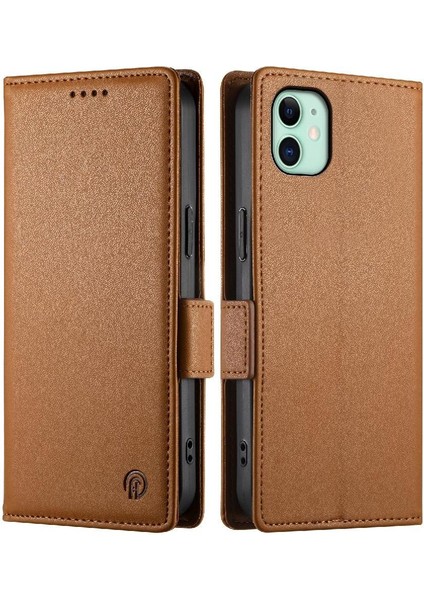IPhone 11 Iş Cüzdan Günlük Kullanım Için Flip Case Kart Yuvaları Flip (Yurt Dışından)
