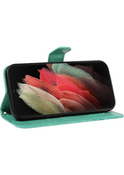 Samsung Galaxy S21 Için Flip Case Ultra Ayrılabilir El Kayışı Kabartmalı Yüksek (Yurt Dışından) fırsatları