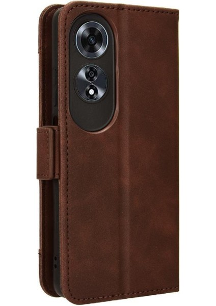 Oppo A60 4g Deri Cüzdan Kapak Için Kılıf Manyetik Kapatma Ayarlanabilir (Yurt Dışından) fırsatları