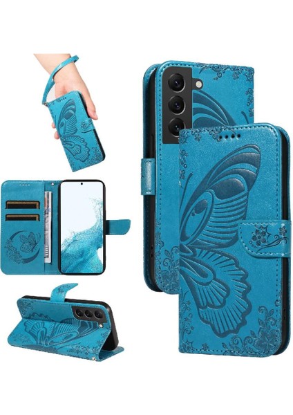 Kredi Kartı Yuvası Ayrılabilir El ile Samsung Galaxy S21 Fe Için Flip Case (Yurt Dışından)
