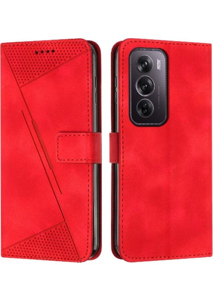 Oppo Oppo 12 Pro 5g Için Flip Case Cüzdan Kart Ekleme Pu Deri (Yurt Dışından)